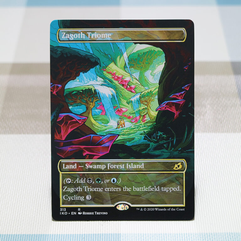 Zagoth Triome Full Art Ikoria: Lair of Behemoths (IKO) hologram – MTG ...