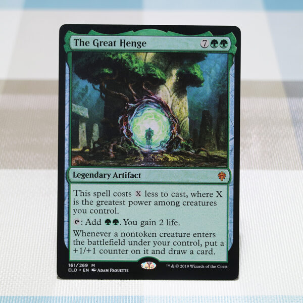 The Great Henge ELD Throne of Eldraine hologram – MTG Proxy Cards