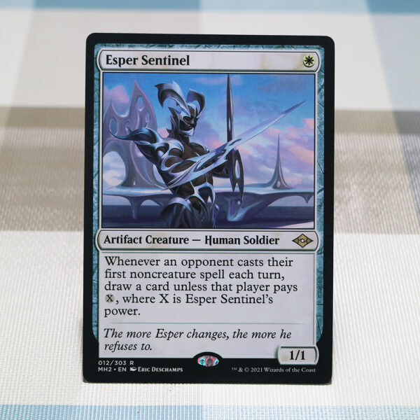 Esper Sentinel Modern Horizon 2 MH2 hologram mtg proxy German black ...