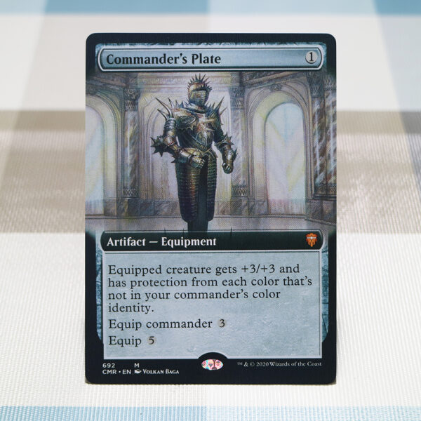 Commander’s Plate extended art Commander Legends (CMR) hologram – MTG ...