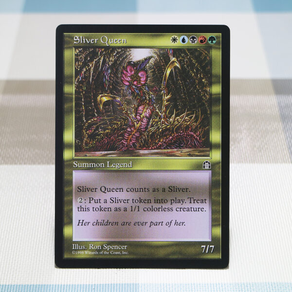 Sliver Queen SH (Stronghold) STH mtg proxy German black core magic ...