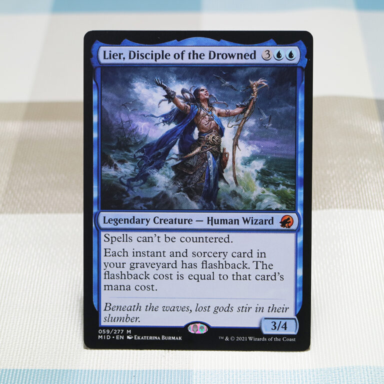 Lier, Disciple of the Drowned Innistrad: Midnight Hunt (MID) hologram ...