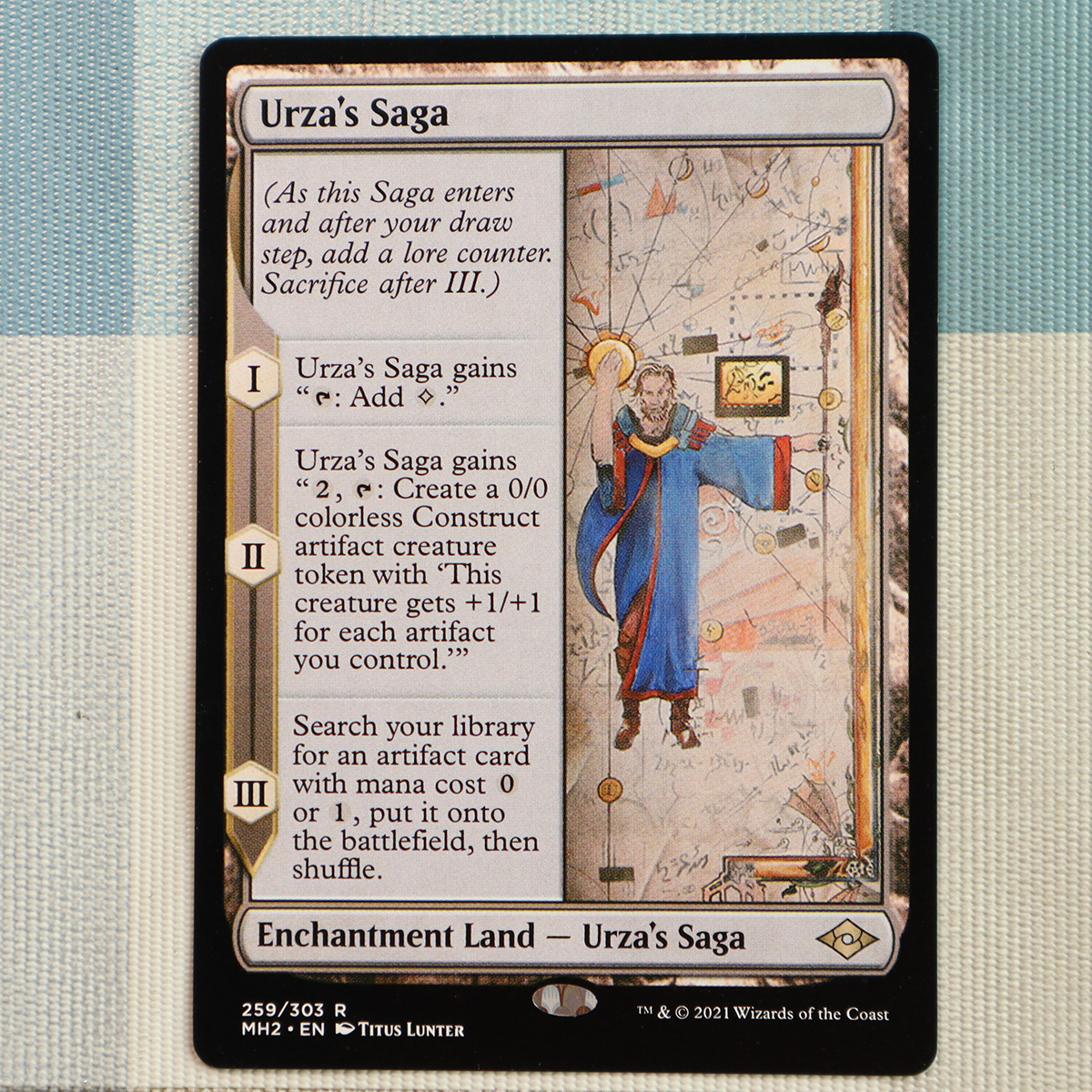 Urza's Saga Modern Horizon 2 MH2 hologram – MTG Proxy Cards