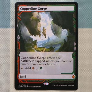 Copperline Gorge #014 Zendikar Rising Expeditions (ZNE) hologram