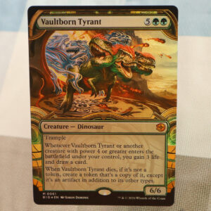 Vaultborn Tyrant BIG #61 BIG raised foil