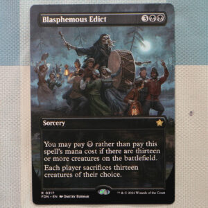 Blasphemous Edict #317 FDN hologram