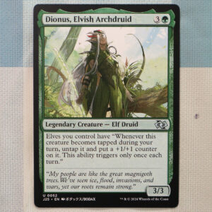 Dionus, Elvish Archdruid #52 J25 normal